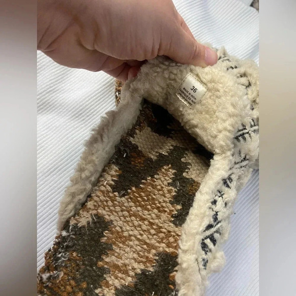 Free people textile Damon cozy mule shoes - Picture 4 of 8